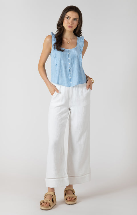 Caroline Pintuck Tank