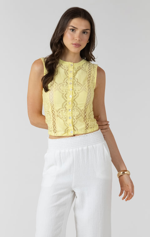 Jillian Lace Tank