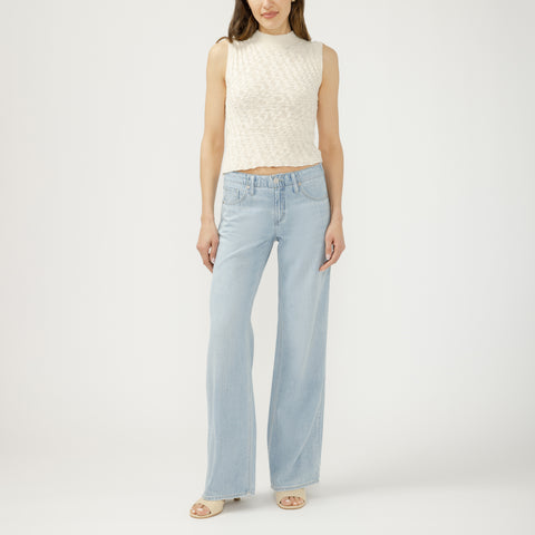 Mid-Rise Suki Wide Leg