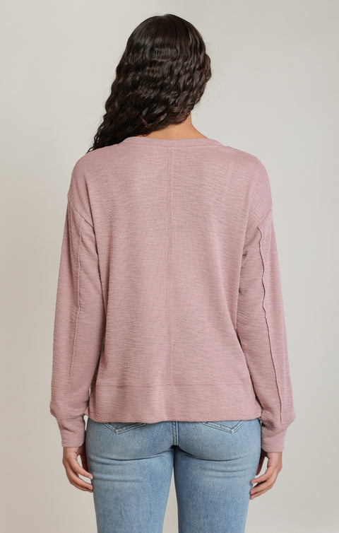 Aria Long Sleeve Knit Top