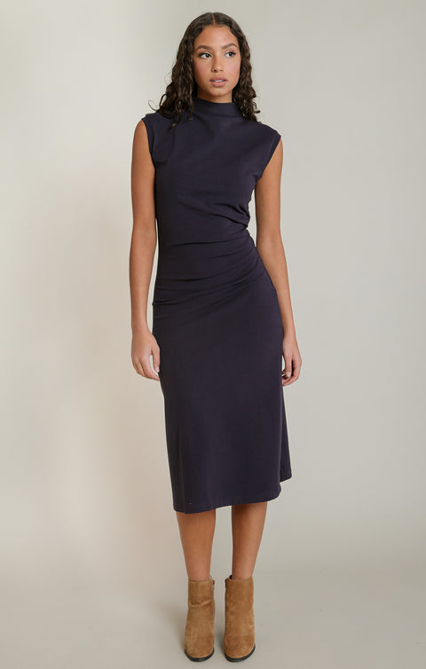 Aurelia Mockneck Midi Dress