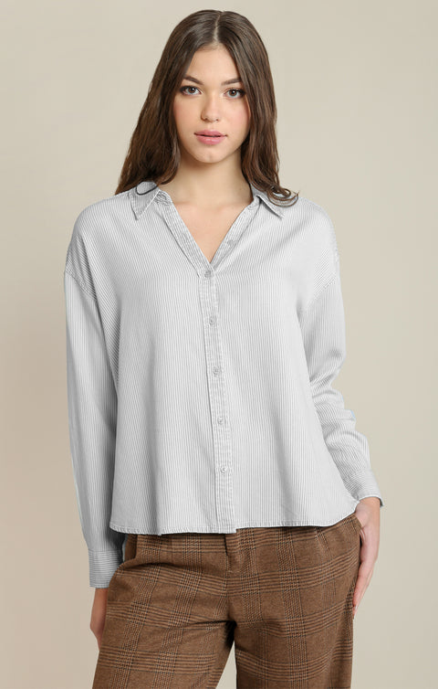 Carley Relaxed Button Up