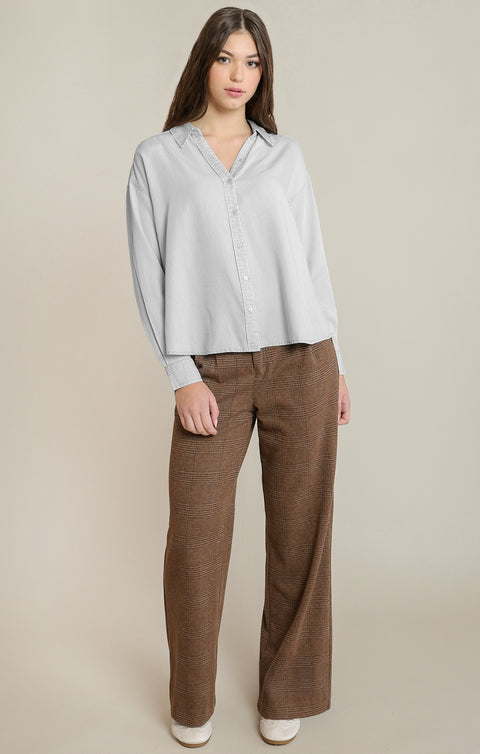Carley Relaxed Button Up