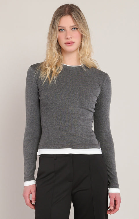 Figiroe Layered Long Sleeve