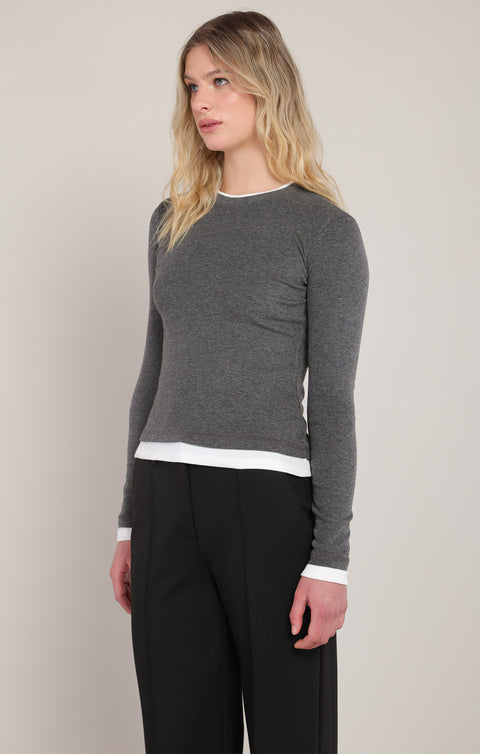 Figiroe Layered Long Sleeve