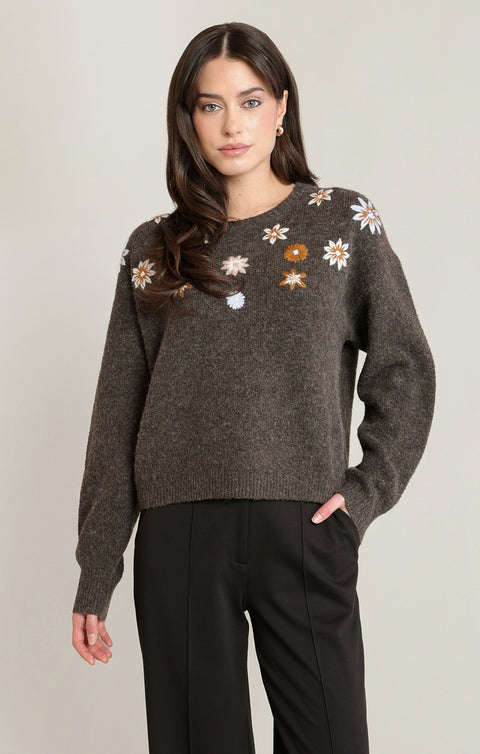 Ingrid Embroidered Sweater