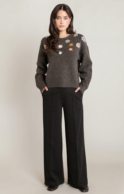 Ingrid Embroidered Sweater