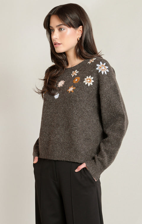 Ingrid Embroidered Sweater