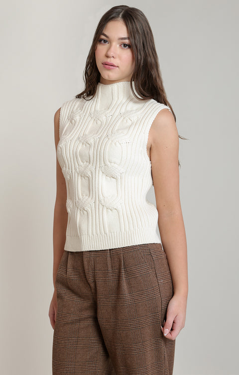 Matilda Cable Knit Top