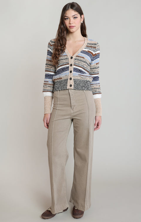Quinnlen Cropped Cardigan