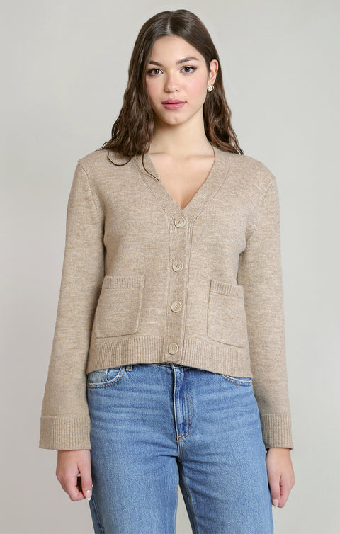 Rachel Patch Pocket Cardigan