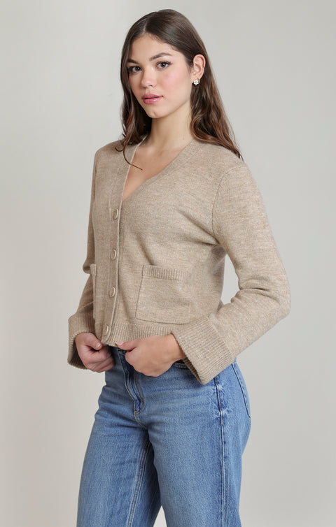 Rachel Patch Pocket Cardigan