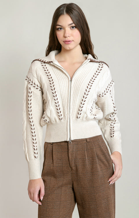 Ulani Zip Up Cardigan