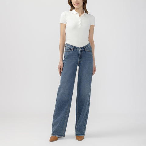 V Waist Wide Leg
