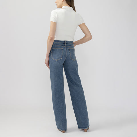 V Waist Wide Leg