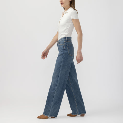 V Waist Wide Leg