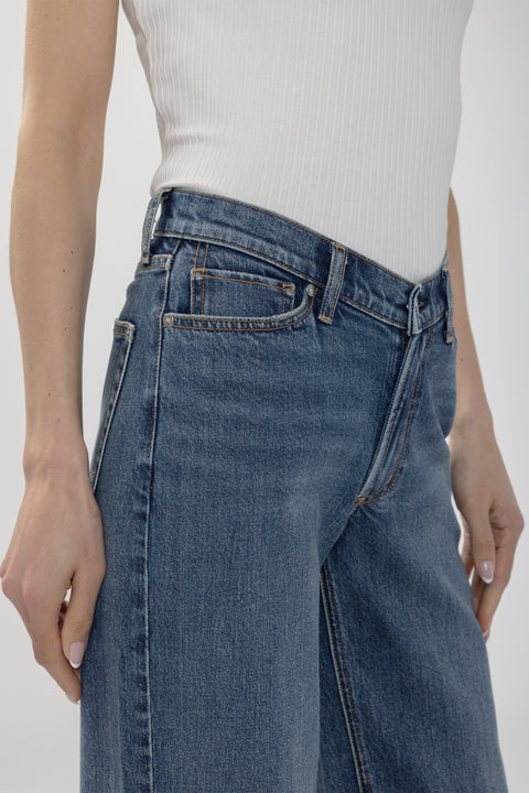 V Waist Wide Leg