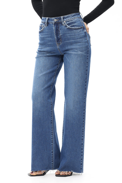 High Rise Straight Leg