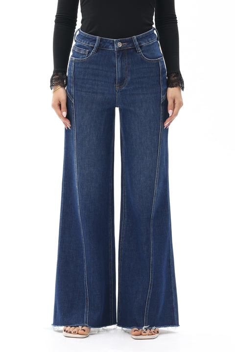 New York Paneled Wide Leg
