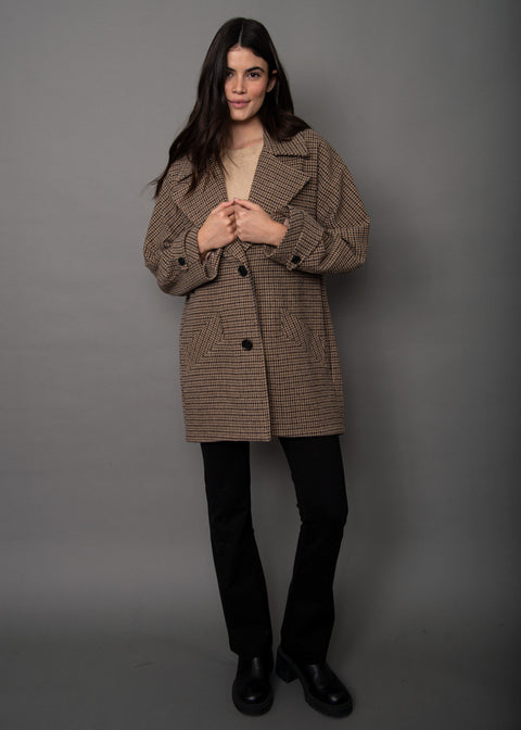 Marie Houndstooth Jacket