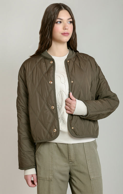 Heather Quilted Jacket