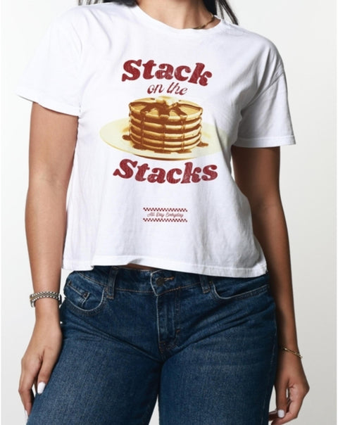 Stack on Stacks Graphic Tee