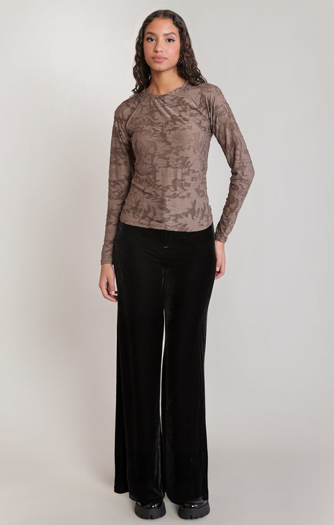 Abigail Velvet Pant