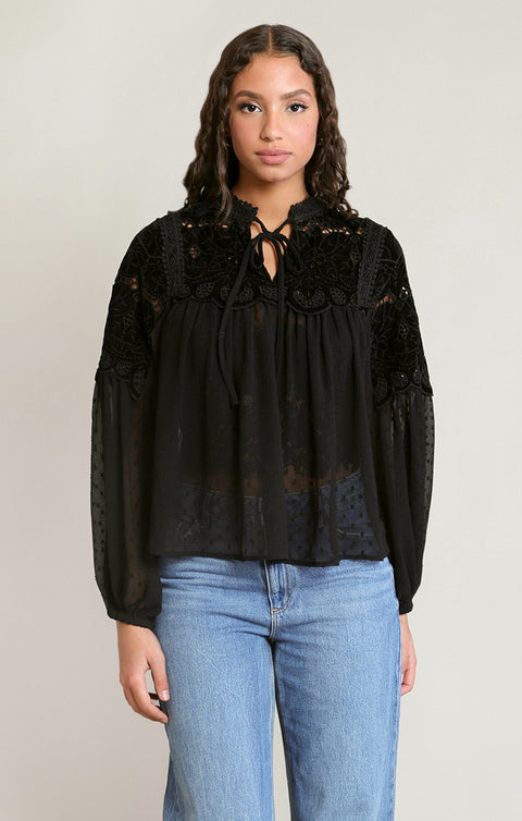Deanne Lace Blouse