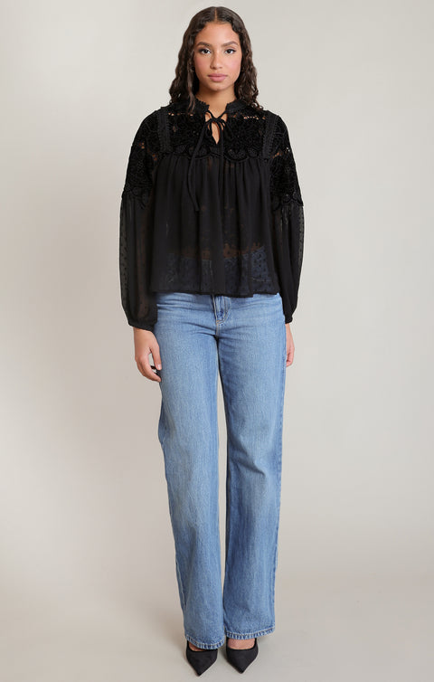 Deanne Lace Blouse