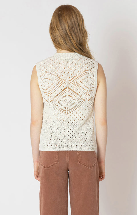Elain Pointelle Sweater Tank