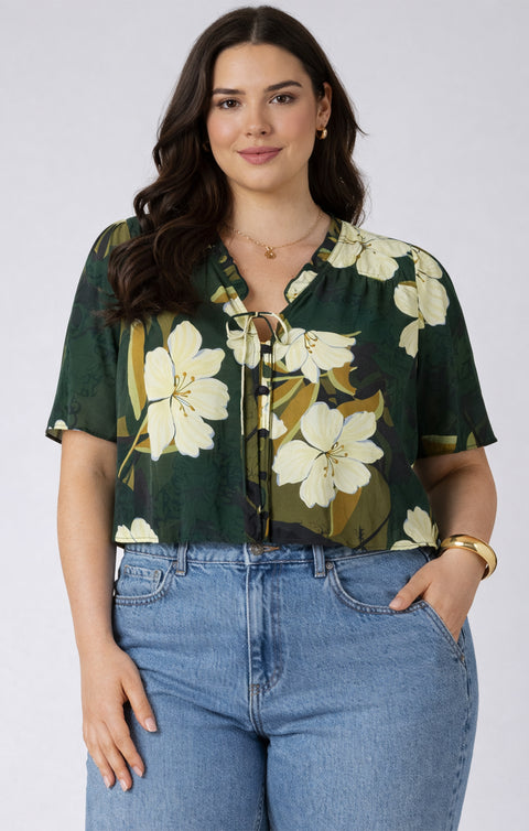 Leah Short Sleeve Blouse