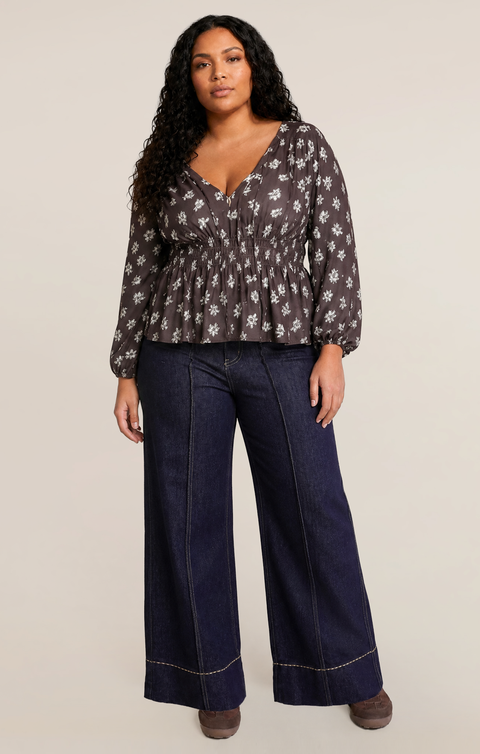 Debra Smocked Blouse