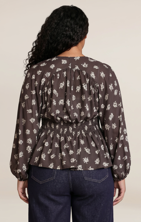 Debra Smocked Blouse