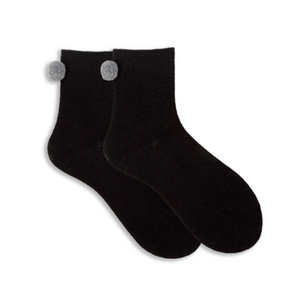 Winter Pom Pom Socks